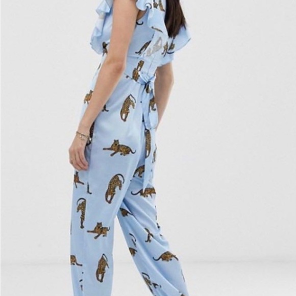 NWT ASOS cheetah print jumpsuit - Picture 4 of 4